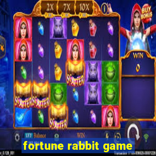 fortune rabbit game